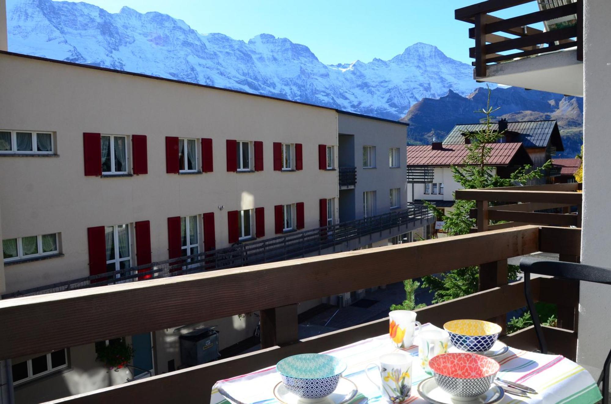 Charming And Cosy Apartment Mürren Exterior foto